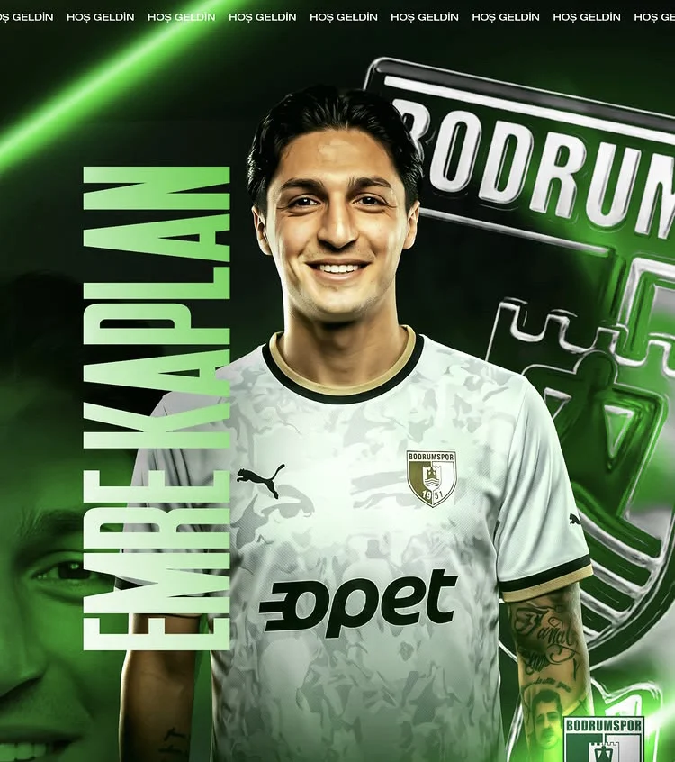Bodrumspor Emre Kaplan’ı 2 Yıllığına Transfer Etti