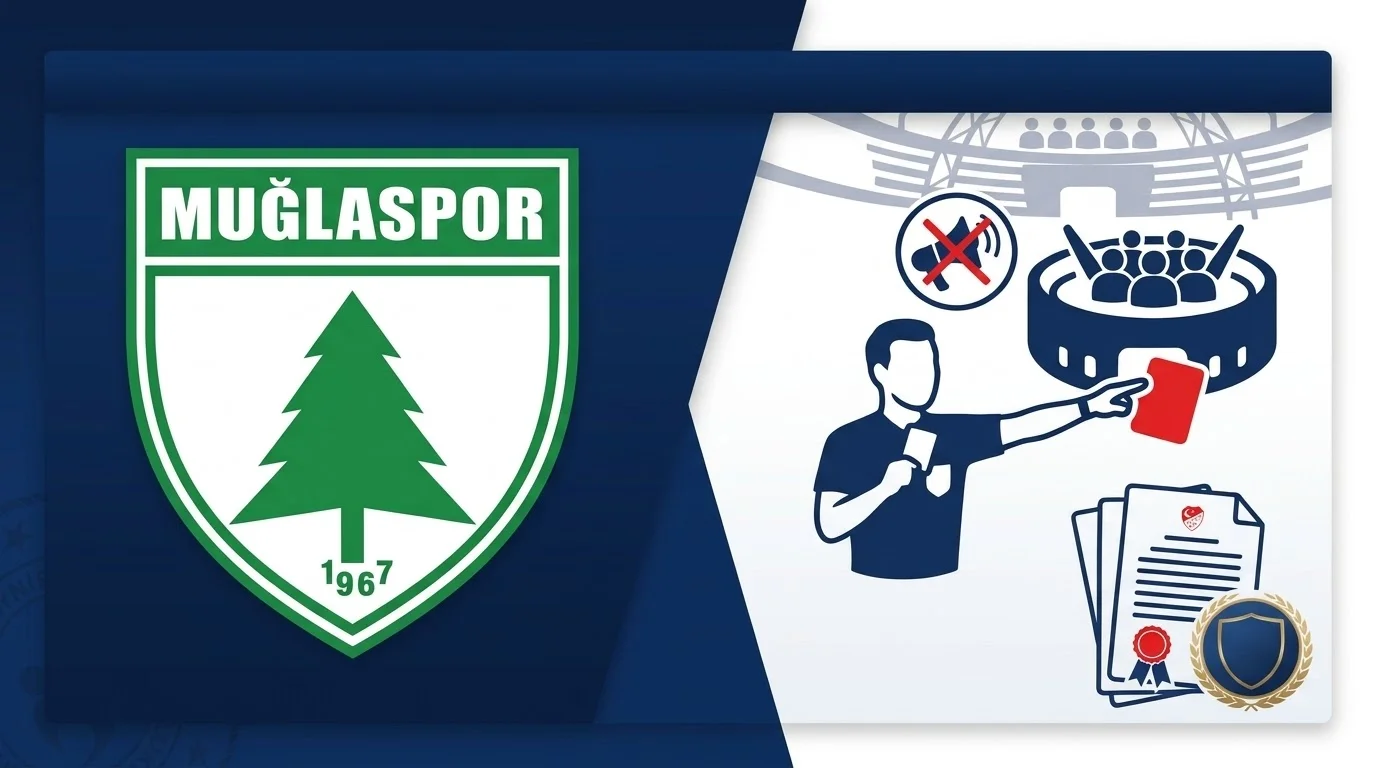 Muğlaspor PFDK’ya Sevk Edildi!