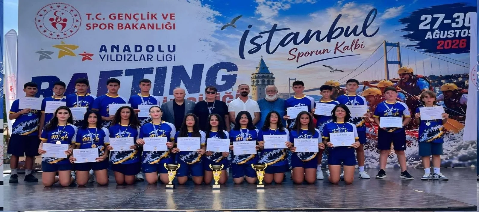 Muğlalı Sporcular Raftingde Türkiye Şampiyonu Oldu!