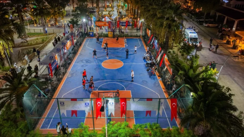 Bodrum 3×3 Streetball Turnuvası’nda 56 takım mücadele ediyor