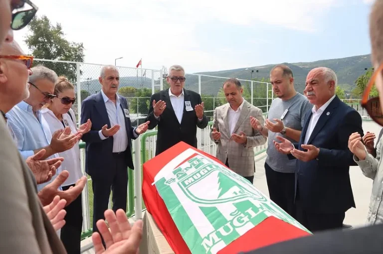 Latif Sakıcı’ya Muğlaspor Tesislerinde Son Veda
