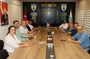 Menteşe Kaymakamı Ali Edip Budan’dan Muğlaspor’a Ziyaret