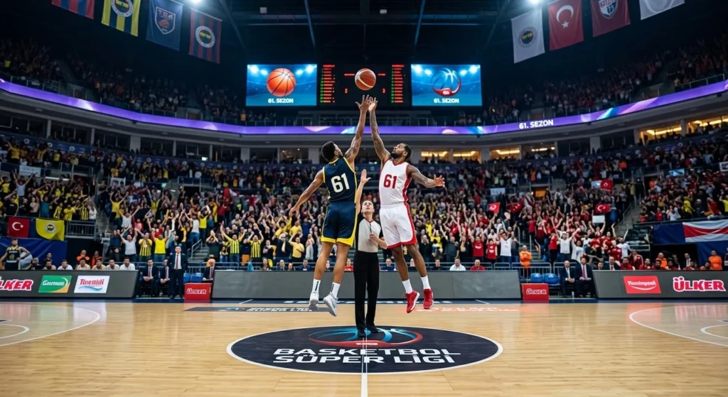 Basketbol Süper Ligi’nde 61. Sezon Başlıyor